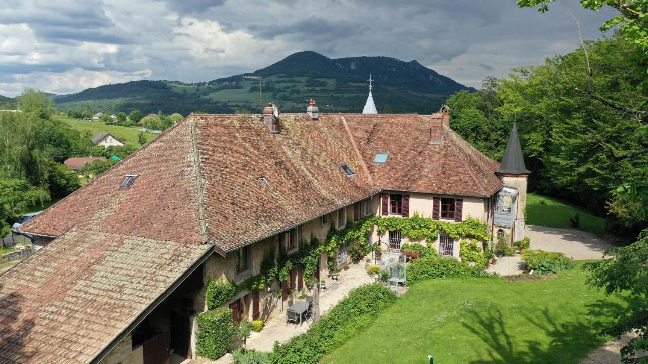 Domaine De Bellevue Gite Du Mont Poupet Marnoz Exteriör bild
