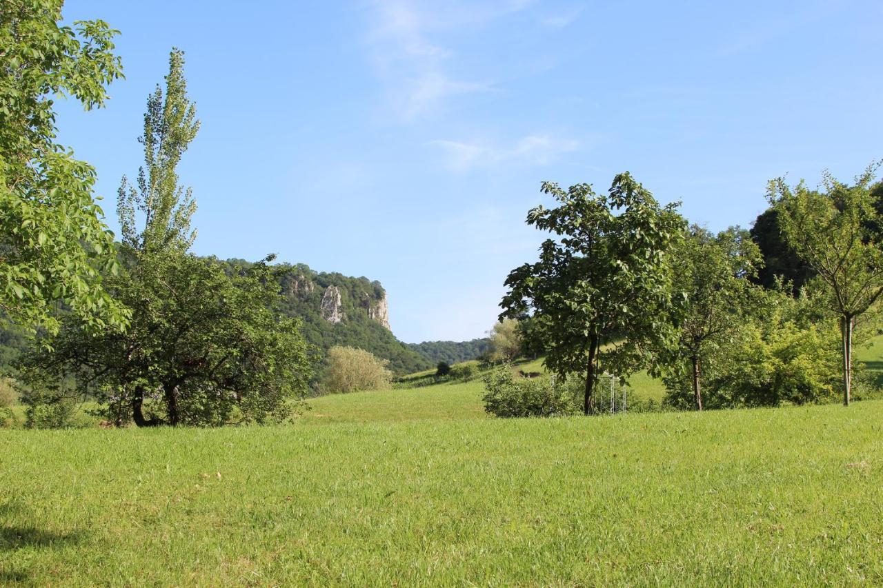 Domaine De Bellevue Gite Du Mont Poupet Marnoz Exteriör bild